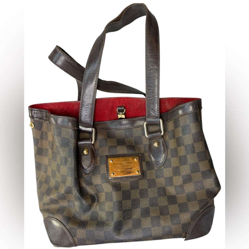 Louis Vuitton Hampstead Damier Ebene PM Tote
